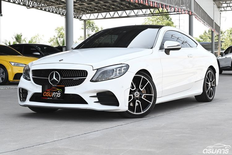 รถ Mercedes-Benz C-Class C200 สี ขาว