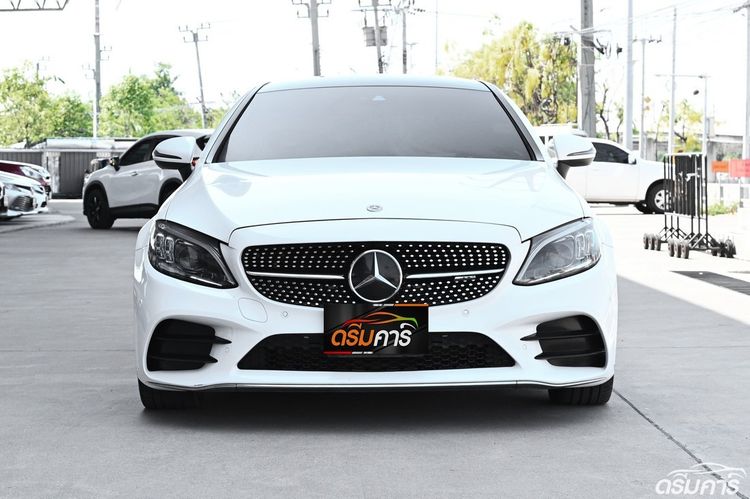 Mercedes-Benz C-Class 2019 C200 Sedan เบนซิน ไม่ติดแก๊ส เกียร์อัตโนมัติ ขาว รูปที่ 2