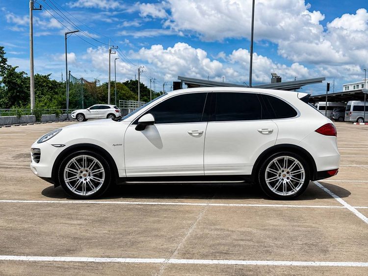 Porsche Cayenne 2011 3.0 V6 Hybrid Utility-car ไฮบริด ไม่ติดแก๊ส เกียร์อัตโนมัติ ขาว รูปที่ 4