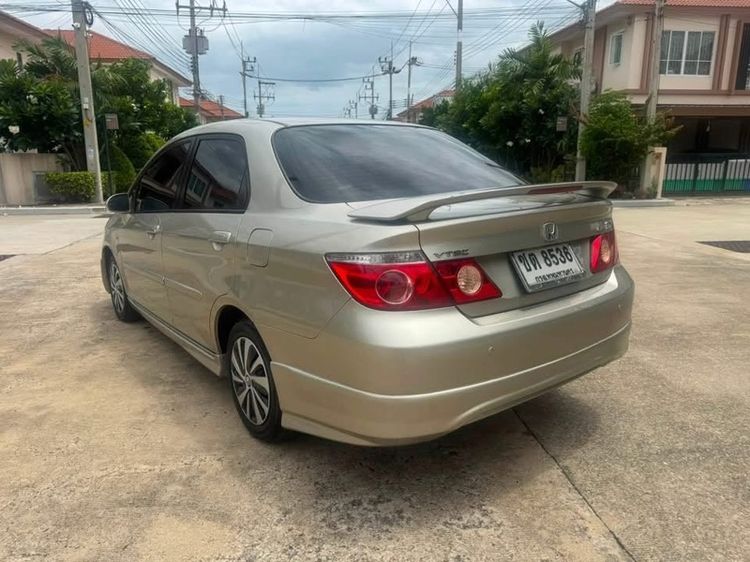 Honda City 2007 1.5 ZX V VTEC Sedan เบนซิน ไม่ติดแก๊ส เกียร์อัตโนมัติ บรอนซ์ทอง รูปที่ 3