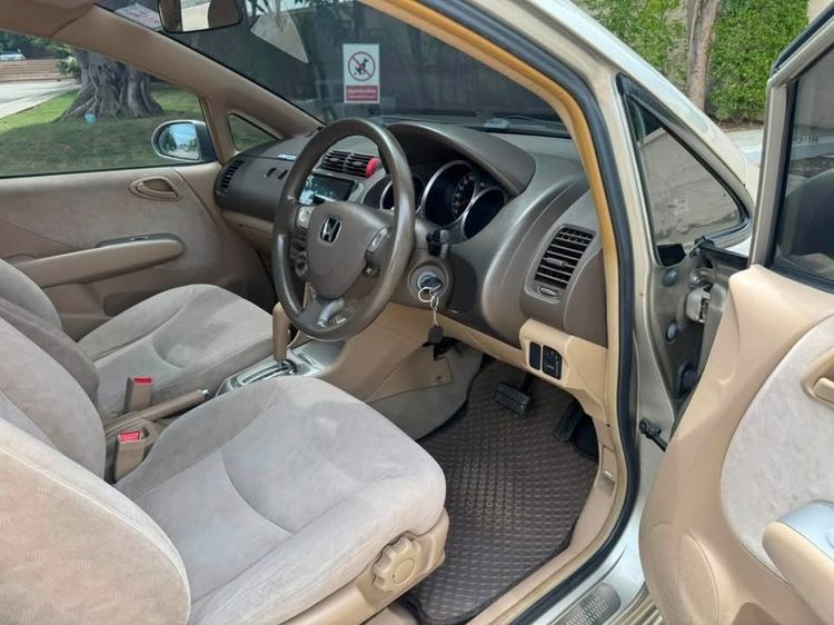 Honda City 2007 1.5 ZX V VTEC Sedan เบนซิน ไม่ติดแก๊ส เกียร์อัตโนมัติ บรอนซ์ทอง รูปที่ 4