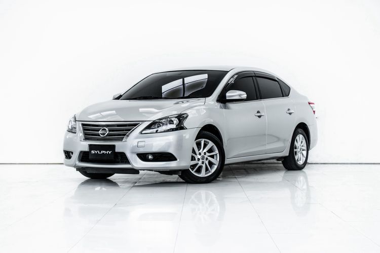 Nissan Sylphy 2014 1.6 V Sedan เบนซิน ไม่ติดแก๊ส เกียร์อัตโนมัติ เทา