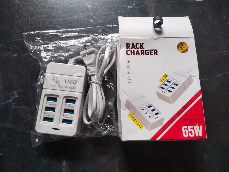 มือสอง สภาพดี (มีกล่อง) 3.5mm Audio Splitter Switcher  สามารถใช้เป็น 2  Input 1 Output1 หรือ  Input 2 Output 1  รูปที่ 10