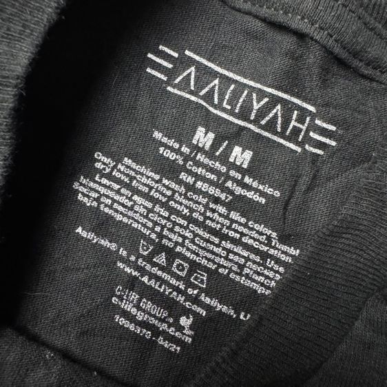 เสื้อยืด Aaliyah Size M รูปที่ 6