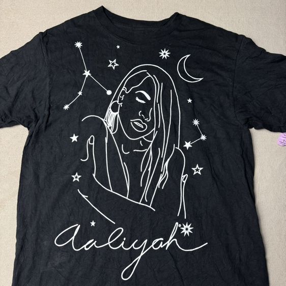 เสื้อยืด Aaliyah Size M รูปที่ 4