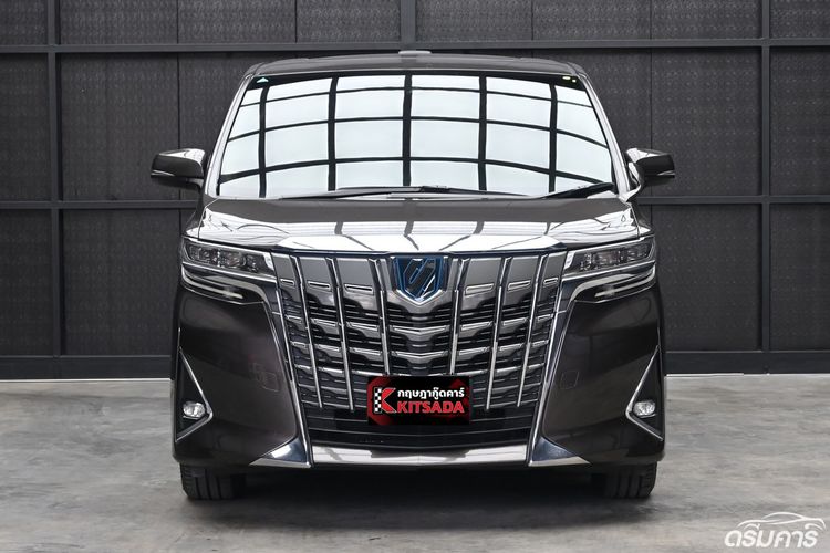 Toyota Alphard 2021 2.5 HV X 4WD Van ไฮบริด ไม่ติดแก๊ส เกียร์อัตโนมัติ น้ำตาล รูปที่ 2