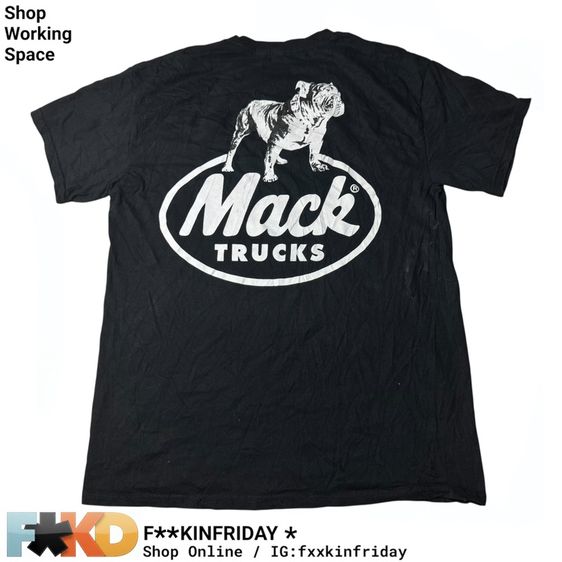 เสื้อยืด Mack Trucks Size L