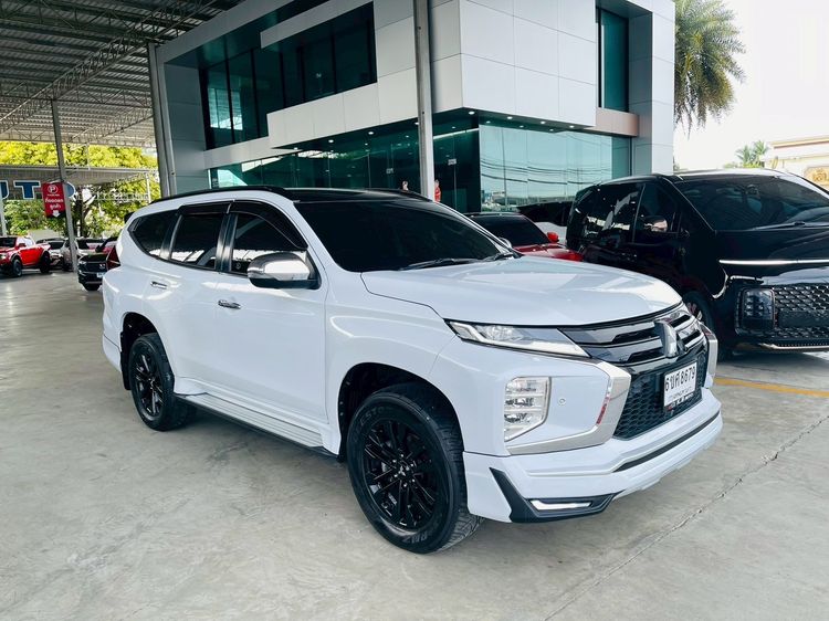 Mitsubishi Pajero Sport 2022 2.4 GT Premium Elite Edition 4WD Utility-car ดีเซล ไม่ติดแก๊ส เกียร์อัตโนมัติ ขาว รูปที่ 2