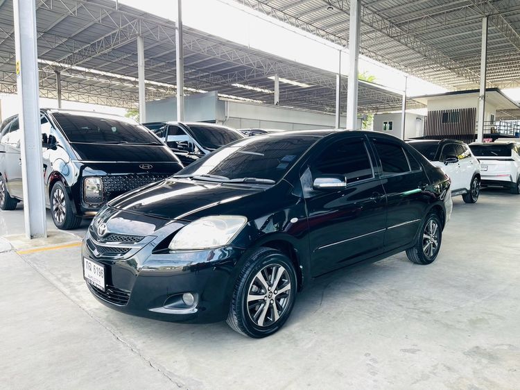 Toyota Vios 2010 1.5 E Sedan เบนซิน LPG เกียร์อัตโนมัติ ดำ