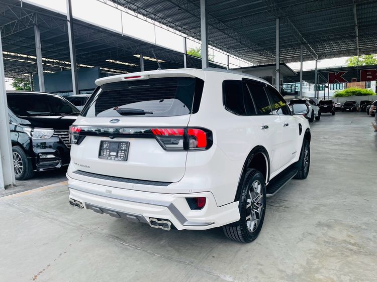 Ford Everest 2023 2.0 Bi-Turbo Titanium+ Utility-car ดีเซล ไม่ติดแก๊ส เกียร์อัตโนมัติ ขาว รูปที่ 4