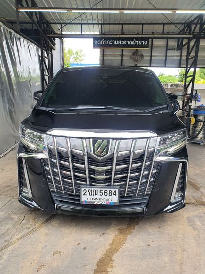รถ Toyota Alphard 2.5 S C-Package สี ดำ