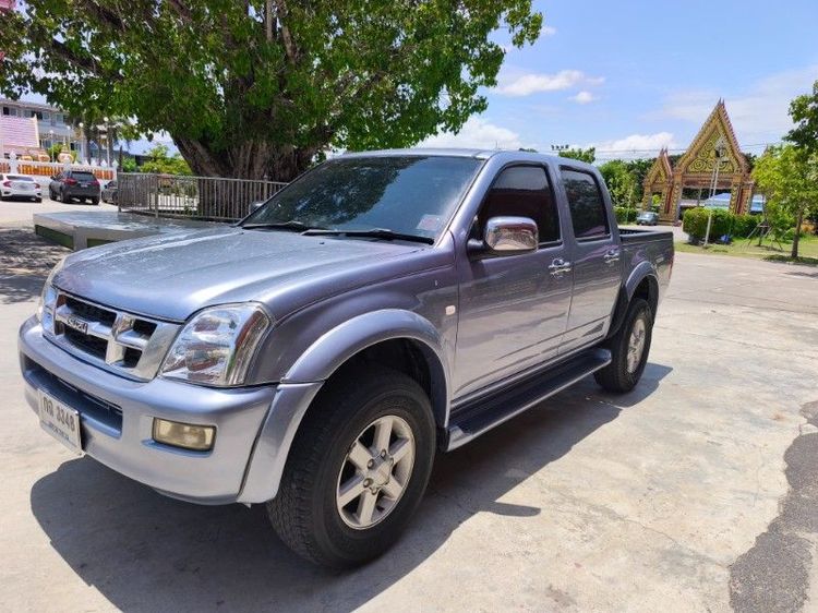 Isuzu D-MAX 2003 3.0 LS 4WD Pickup ดีเซล ไม่ติดแก๊ส เกียร์ธรรมดา เทา รูปที่ 3