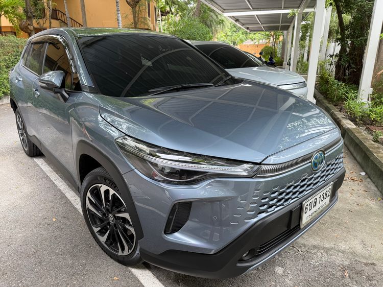 Toyota Corolla Cross 2025 1.8 Hybrid Premium Safety Utility-car ไฮบริด เกียร์อัตโนมัติ เทา