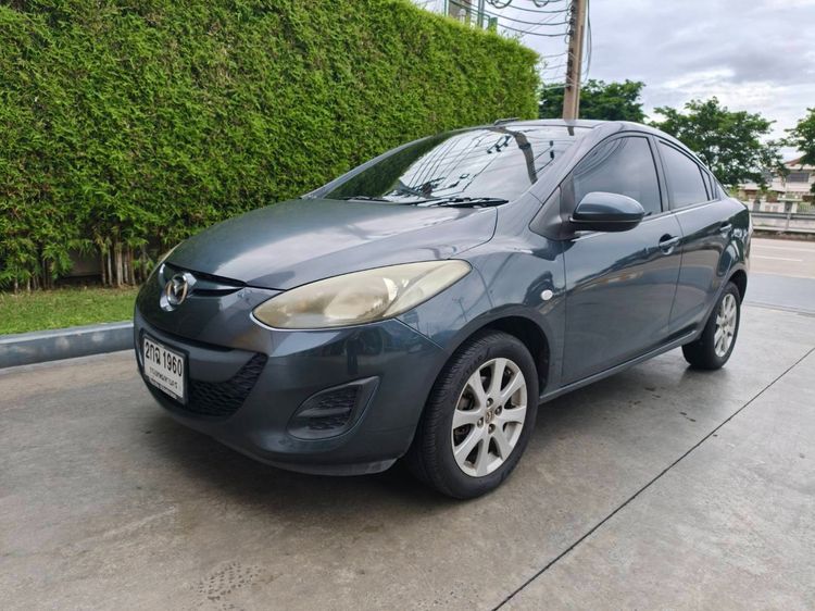 รถ Mazda Mazda 2 1.5 Elegance Groove สี เทา