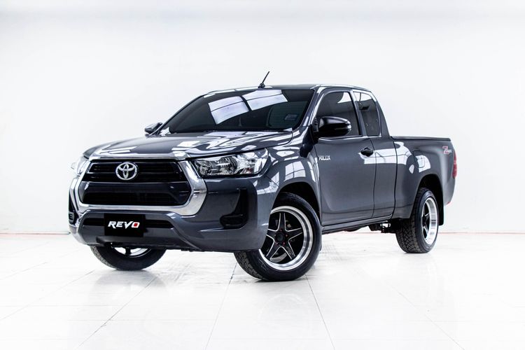 Toyota Hilux Revo 2021 Smart Cab 2.4 Entry Z Edition Pickup ดีเซล ไม่ติดแก๊ส เกียร์ธรรมดา เทา