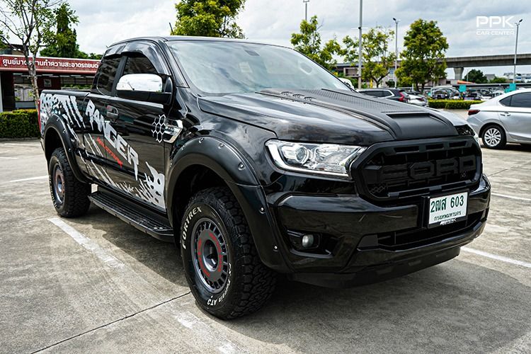 Ford Ranger 2020 2.2 Hi-Rider XLT Pickup ดีเซล ไม่ติดแก๊ส เกียร์อัตโนมัติ ดำ รูปที่ 3