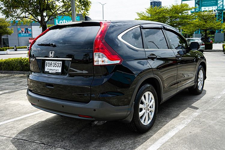 Honda CR-V 2013 2.0 S Utility-car เบนซิน ไม่ติดแก๊ส เกียร์อัตโนมัติ ดำ รูปที่ 4