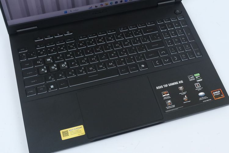 ASUS TUF GAMING A16 Ryzen 7 260.RTX5060 RAM16.512GB รูปที่ 4
