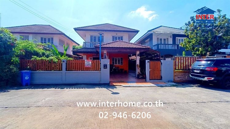 บ้านเดี่ยว 2 ชั้น 51.9 ตร.ว. หมู่บ้านบัวทองธานีพาร์ค ถนนกาญจนาภิเษก ถนนบางกรวย-ไทรน้อย บางบัวทอง นนทบุรี