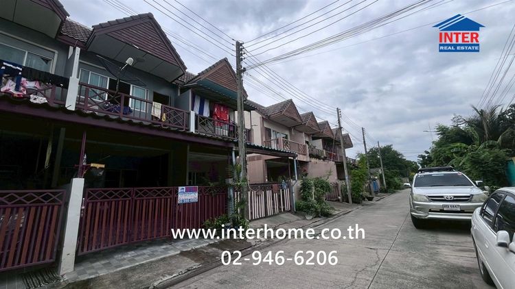 ทาวน์เฮ้าส์ 2 ชั้น 20 ตร.ว. ทาวน์เฮ้าส์ ซอยรังสิต–นครนายก33 ซอย1-2 ถนนรังสิต–นครนายก ธัญบุรี ปทุมธานี