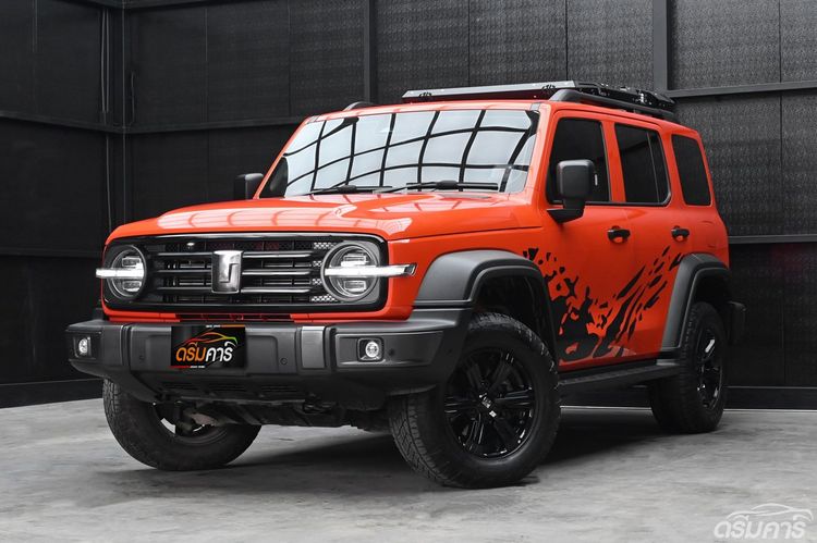 GWM TANK 300 2024 HEV Ultra 4WD Utility-car ไฮบริด ไม่ติดแก๊ส เกียร์อัตโนมัติ ส้ม