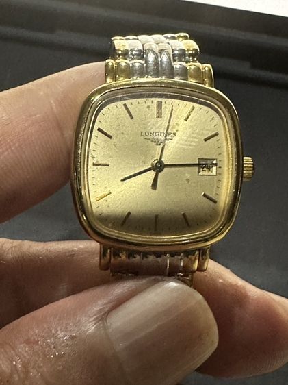 นาฬิกา Longines สไตล์วินเทจสองกษัตริย์ ระบบควอตซ์ (ใส่ถ่าน) มือสอง ถ่านใหม่เอี่ยม รูปที่ 2