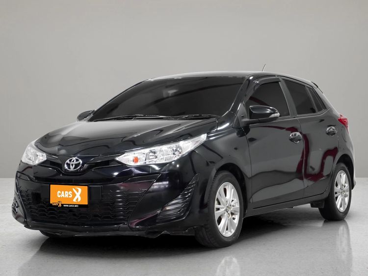 Toyota Yaris 2018 1.2 E Sedan เบนซิน ไม่ติดแก๊ส เกียร์อัตโนมัติ ดำ