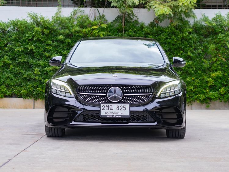 Mercedes-Benz C-Class 2021 C300e Sedan ปลั๊กอินไฮบริด (PHEV) ไม่ติดแก๊ส เกียร์อัตโนมัติ ดำ รูปที่ 2