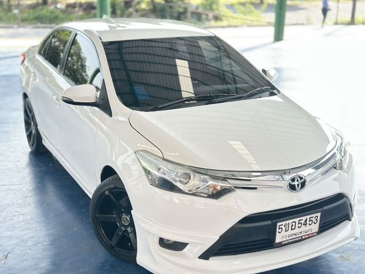 Toyota Vios 2015 1.5 G Sedan เบนซิน ไม่ติดแก๊ส เกียร์อัตโนมัติ ขาว