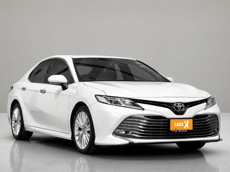 Toyota Camry 2020 2.5 G Sedan เบนซิน ไม่ติดแก๊ส เกียร์อัตโนมัติ ขาว รูปที่ 3