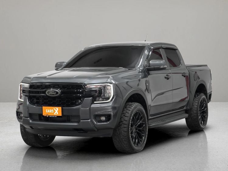 Ford Ranger 2022 2.0 Hi-Rider XLT Pickup ดีเซล ไม่ติดแก๊ส เกียร์ธรรมดา เทา