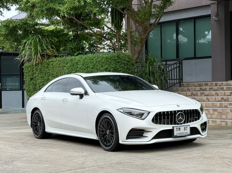 รถ Mercedes-Benz CLS-Class CLS300 สี ขาว