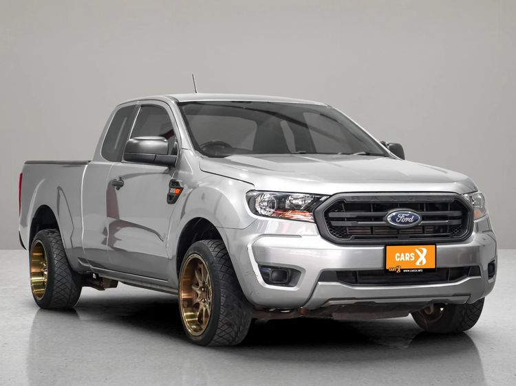 Ford Ranger 2019 2.2 XL Pickup ดีเซล ไม่ติดแก๊ส เกียร์ธรรมดา บรอนซ์เงิน รูปที่ 3