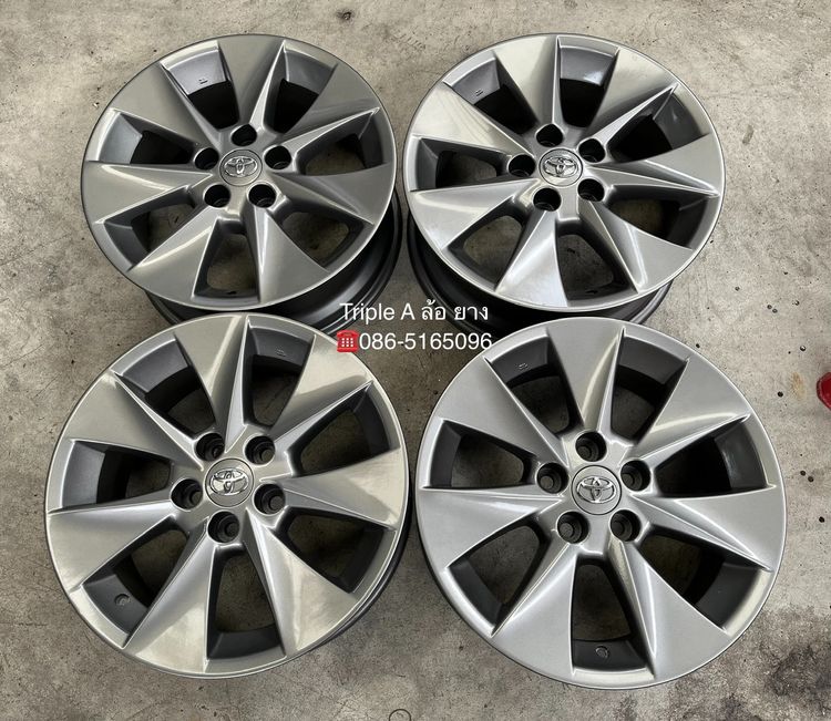 ✨ล้อแม็ก✨5รู114 Toyota Alphard ขอบ 17 สีไฮเปอร์💖สวยกริ๊บ💖 รูปที่ 7