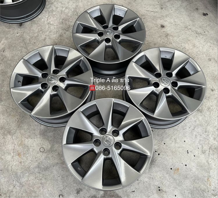 ✨ล้อแม็ก✨5รู114 Toyota Alphard ขอบ 17 สีไฮเปอร์💖สวยกริ๊บ💖 รูปที่ 6