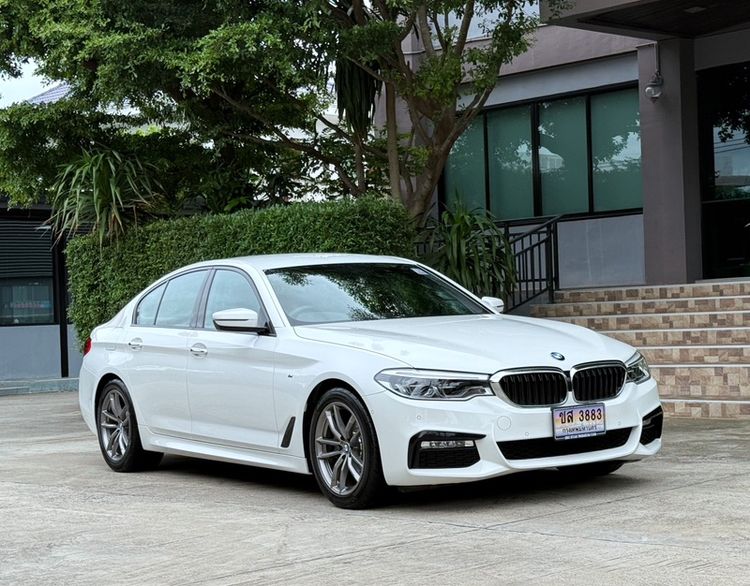 BMW Series 5 2018 520d Sedan เบนซิน ไม่ติดแก๊ส เกียร์อัตโนมัติ ขาว