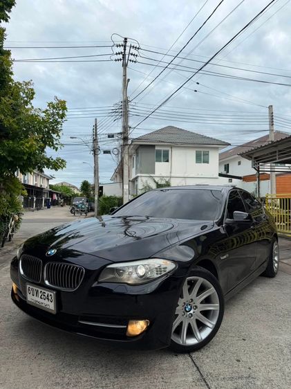 BMW Series 5 2012 525d Sedan ดีเซล เกียร์อัตโนมัติ ดำ รูปที่ 2
