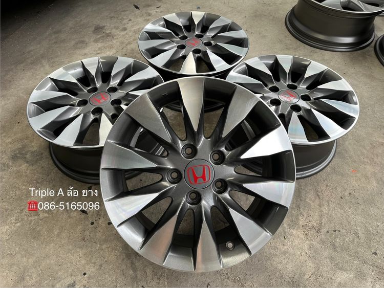 ✨ล้อแม็ก 5รู114✨Honda Civic FD ขอบ 16 เทาหน้าเงา💖สวยกริ๊บ💖