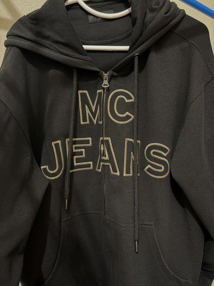 อื่นๆ อื่นๆ แขนยาว เสื้อฮู้ด MC jean สีดำ มือสอง ไซส์XL