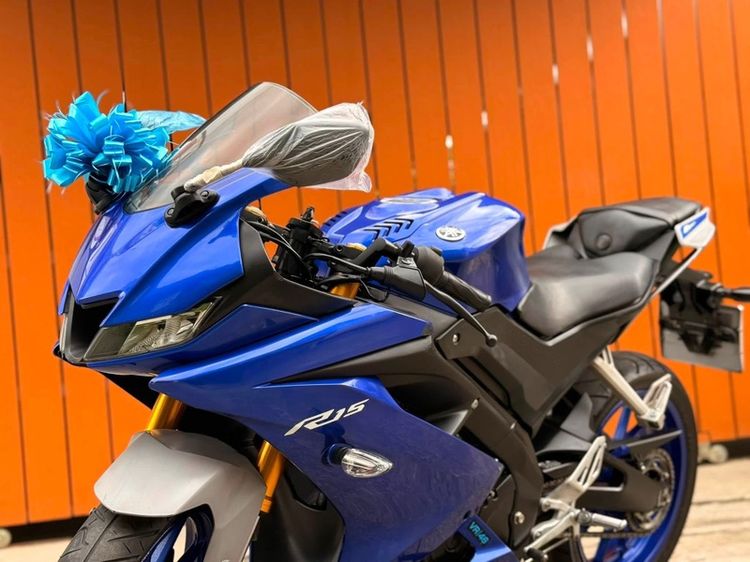 R15 สี น้ำเงิน-เทา ปี 64/2021 รถบ้านมือเดียว รูปที่ 5