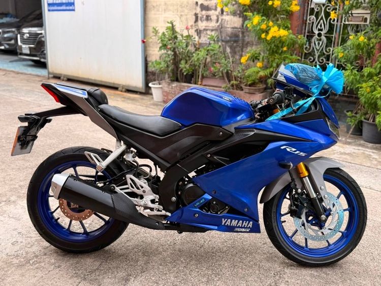 R15 สี น้ำเงิน-เทา ปี 64/2021 รถบ้านมือเดียว รูปที่ 18