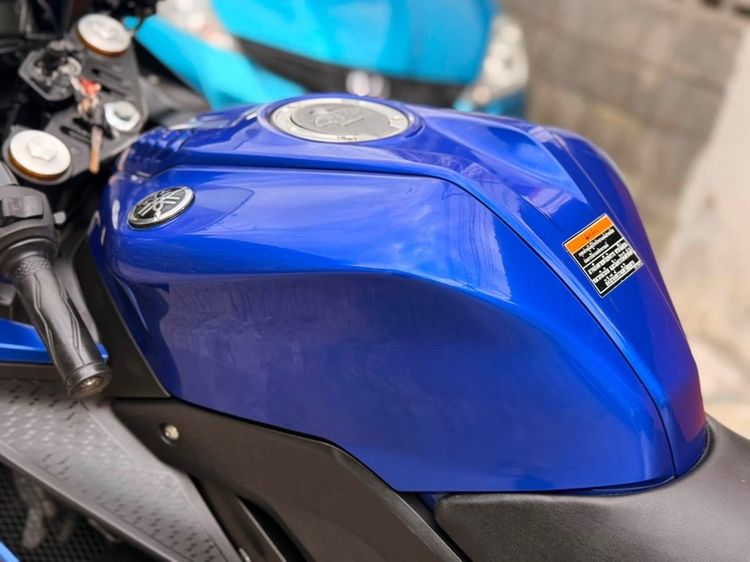 R15 สี น้ำเงิน-เทา ปี 64/2021 รถบ้านมือเดียว รูปที่ 11