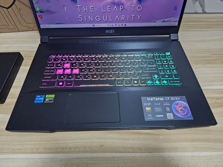 Msi Katana 17 i7-13620H +Ram16 ddr5 +RTX 4060 +SSD 1Tb เครื่องสวย  รูปที่ 4