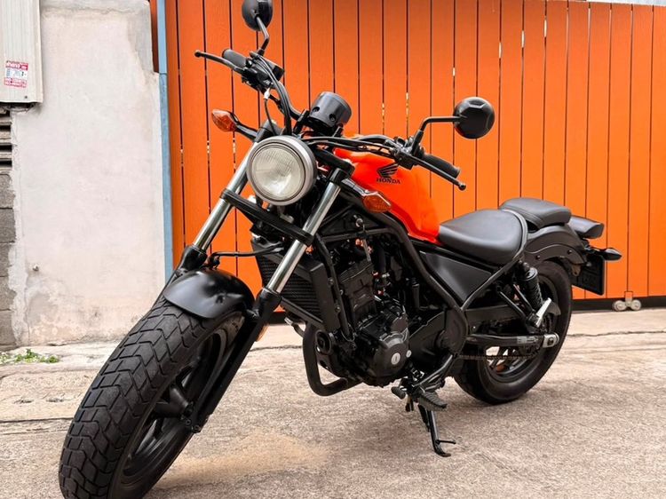 HONDA REBEL300 สีส้ม ปี62 รถบ้านมือเดียว รูปที่ 12
