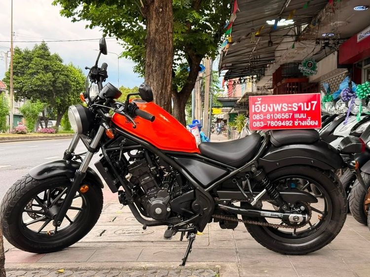 HONDA REBEL300 สีส้ม ปี62 รถบ้านมือเดียว