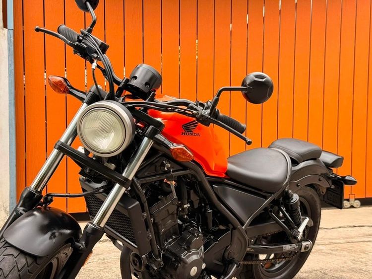 HONDA REBEL300 สีส้ม ปี62 รถบ้านมือเดียว รูปที่ 2