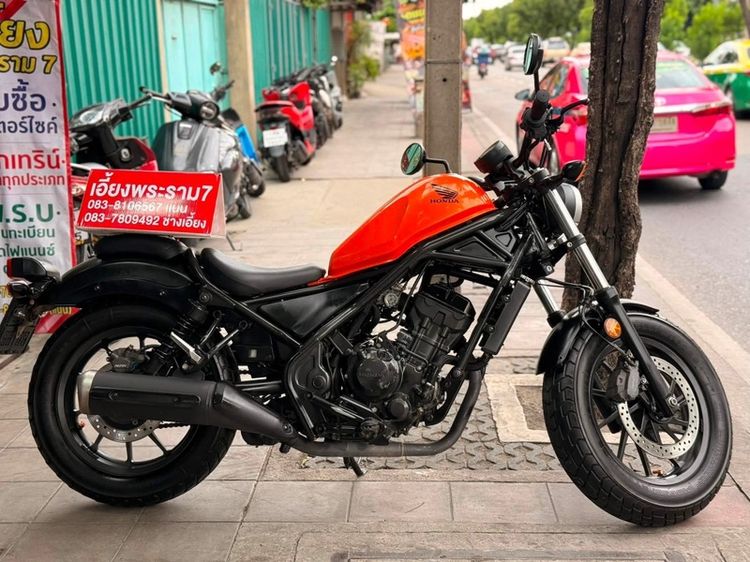 HONDA REBEL300 สีส้ม ปี62 รถบ้านมือเดียว รูปที่ 3