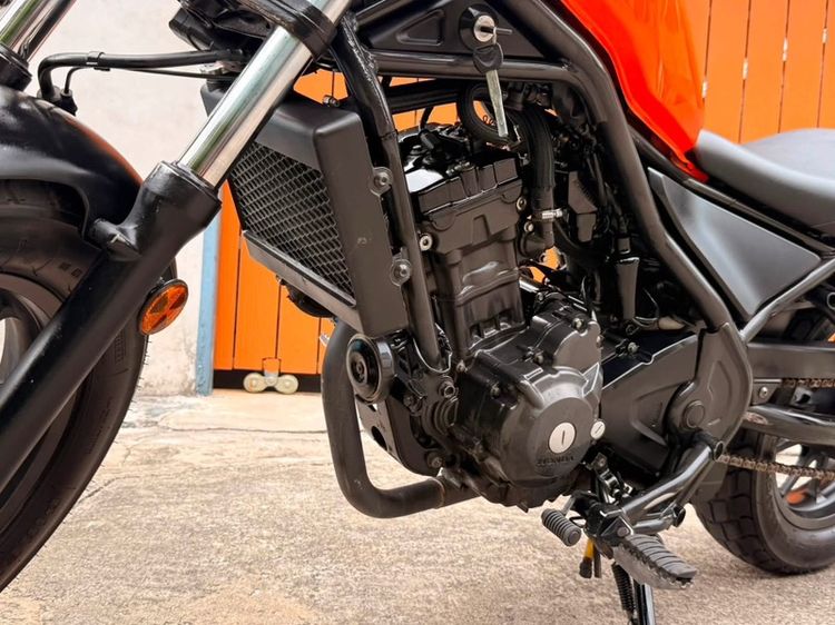 HONDA REBEL300 สีส้ม ปี62 รถบ้านมือเดียว รูปที่ 7
