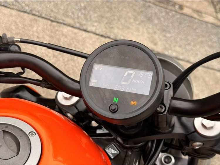HONDA REBEL300 สีส้ม ปี62 รถบ้านมือเดียว รูปที่ 4