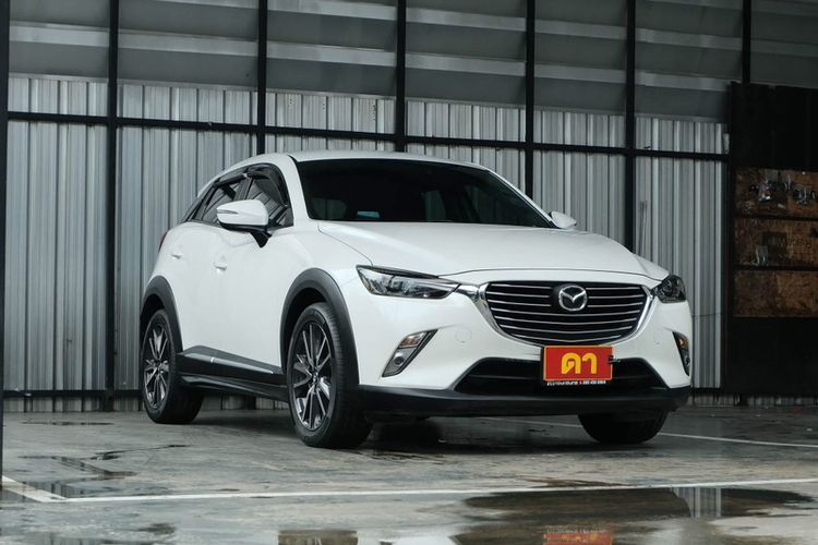 Mazda CX-3 2017 2.0 S Utility-car เบนซิน ไม่ติดแก๊ส เกียร์อัตโนมัติ ขาว รูปที่ 2